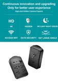 CAMDUCK XN 4K HD 160ยฐWide Angle Nanny Camera Wall Socket Hidden Cameras With Night Vision For Home Monitor Spy Camera