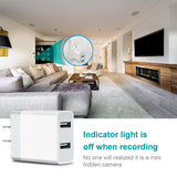 CAMDUCK Hidden Spy Cam- USB Charger Camera - HD 1080P Mini WiFi Security Camera - Small Micro Wireless Nanny Cam for Home Indoor Security