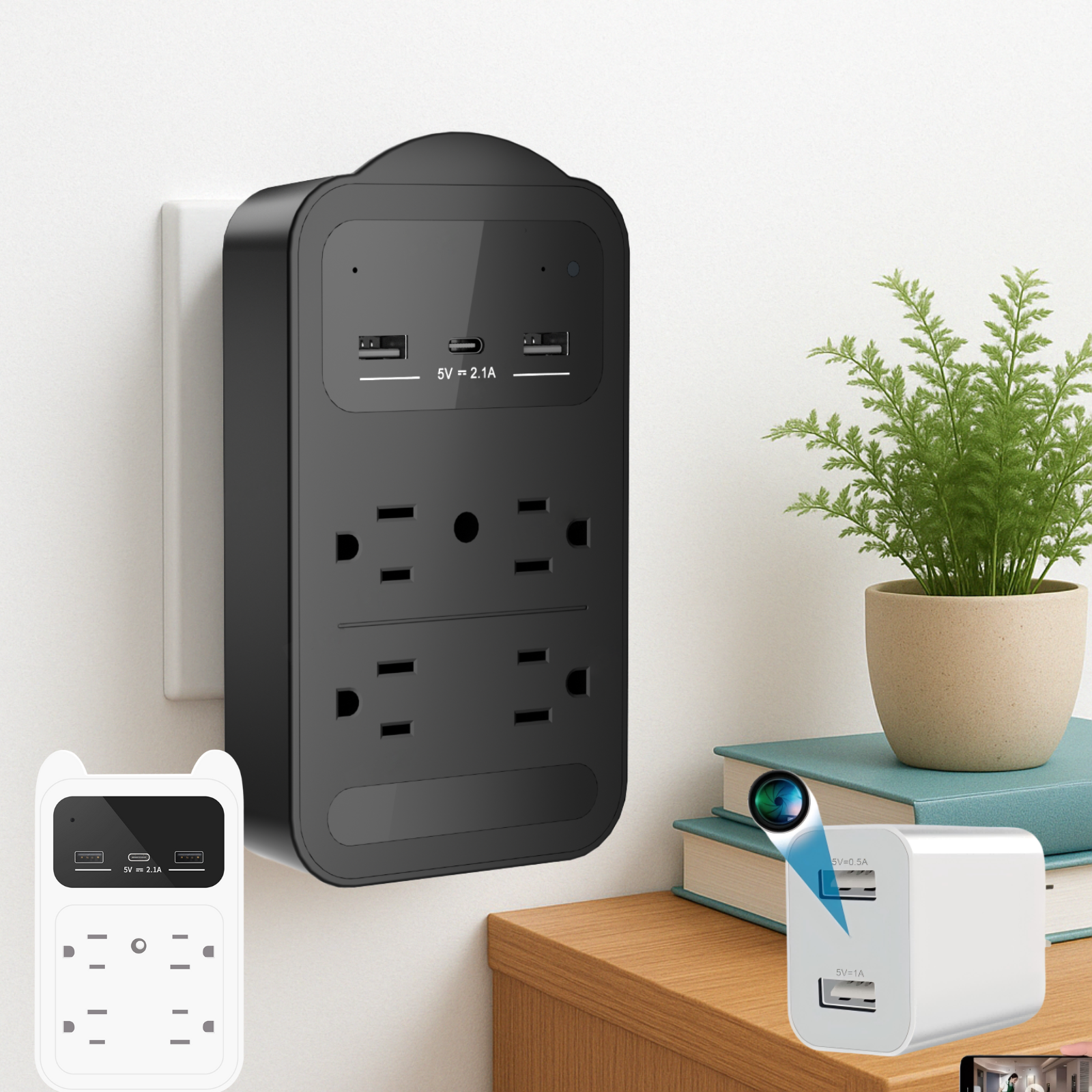 2026 Nanny Camera Buying Guide: Hidden Outlet vs Smoke Detector Cameras