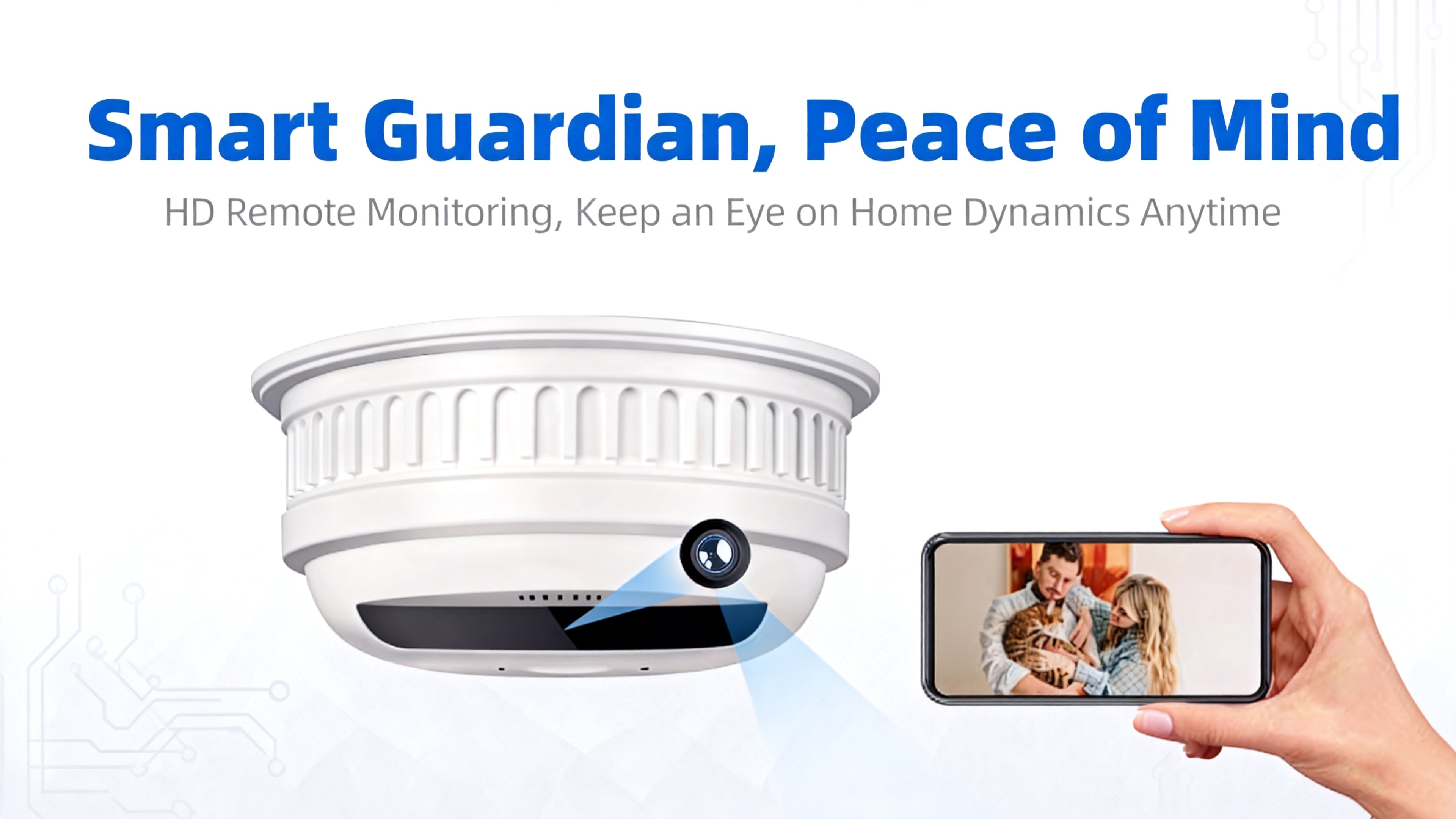 Smoke Detector Hidden Camera