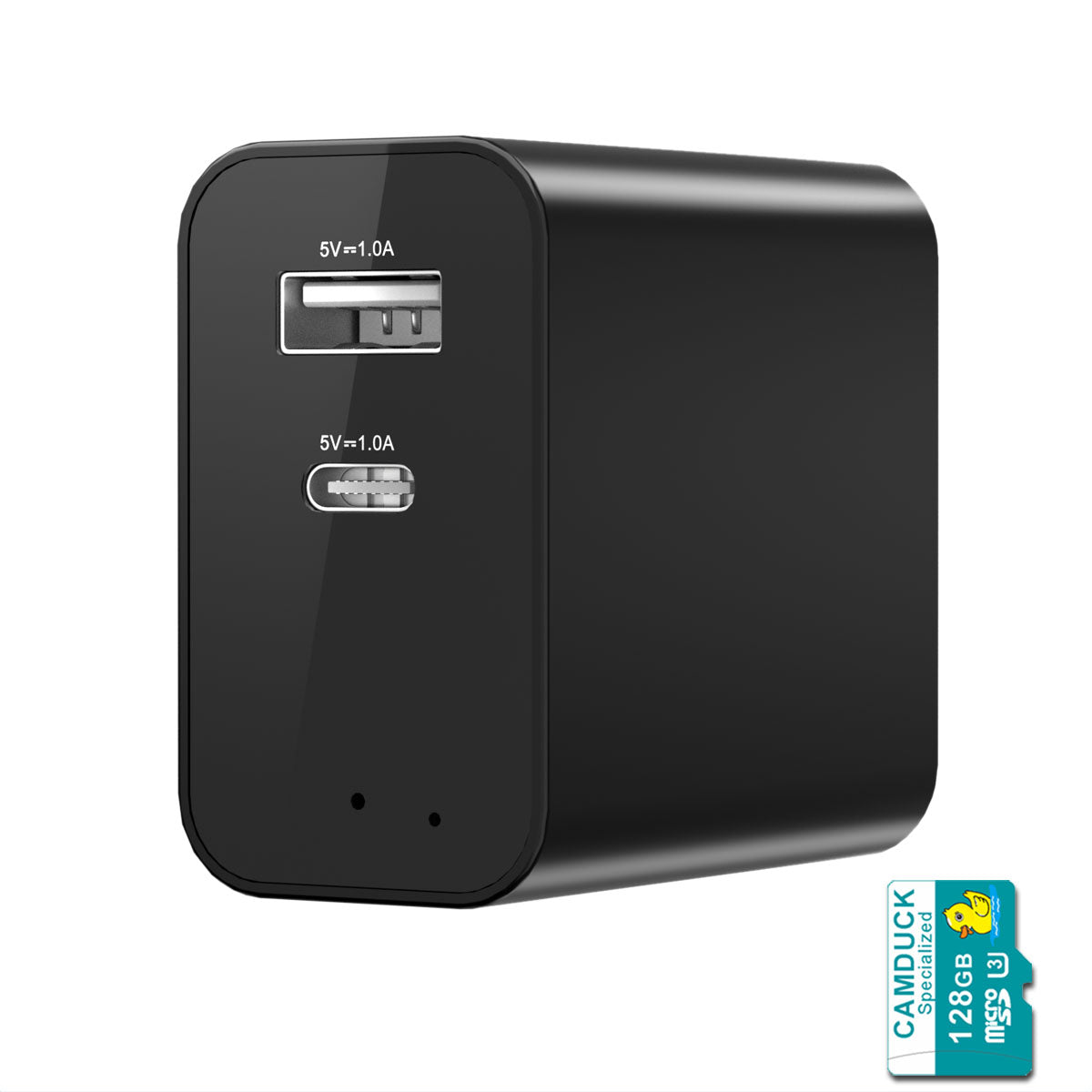 CAMDUCK C508 4MP HD 160°Wide Angle Hidden Cameras Wireless Outlet Charger Spy Camera For Home Monitor