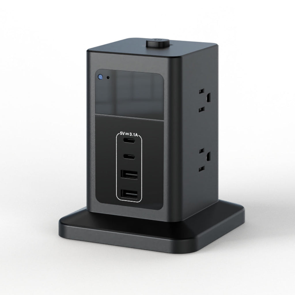 CAMDUCK X7 4K HD Vertical Socket Hidden Cameras 160° Wide Angle Spy Camera With Night Vision For Home Monitor Nanny Camera