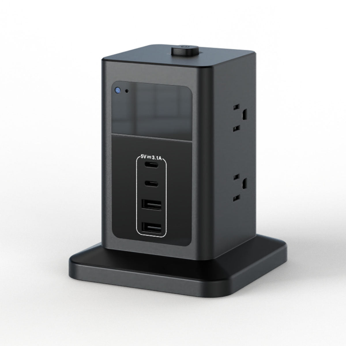 CAMDUCK X7 4K HD Vertical Socket Hidden Cameras 160° Wide Angle Spy Camera With Night Vision For Home Monitor Nanny Camera