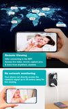 CAMDUCK Camera Outlet HD 4MP Camera Wireless Camera Surveillance Security Camera for Home/Office/Indoor/Pet