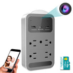 CAMDUCK XN 4K HD 160°Wide Angle Nanny Camera Wall Socket Hidden Cameras With Night Vision For Home Monitor Spy Camera