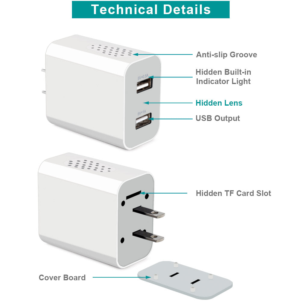HD Security Camera for Home Wireless Video Camera with Motion Detection