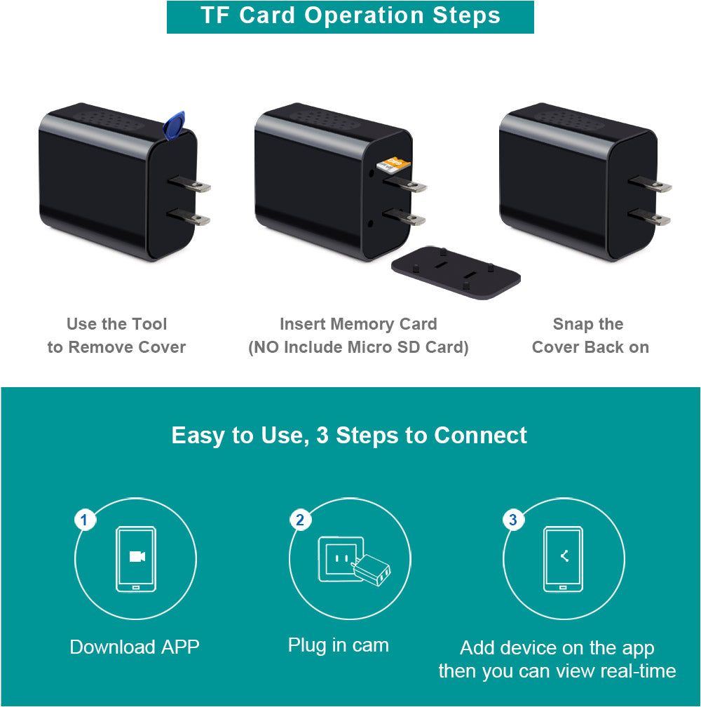 HD Security Camera for Home Wireless Video Camera with Motion Detection