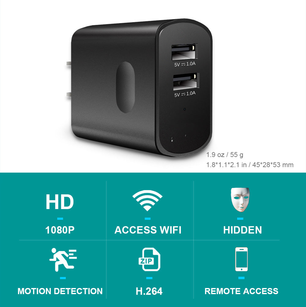 Bluetooth Camera Adapter Wireless Charger Camera USB Wall Adapter – CAMDUCK